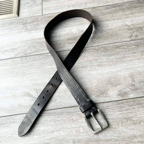 Timberland Brown Premium Leather Belt - Picture 6 of 14